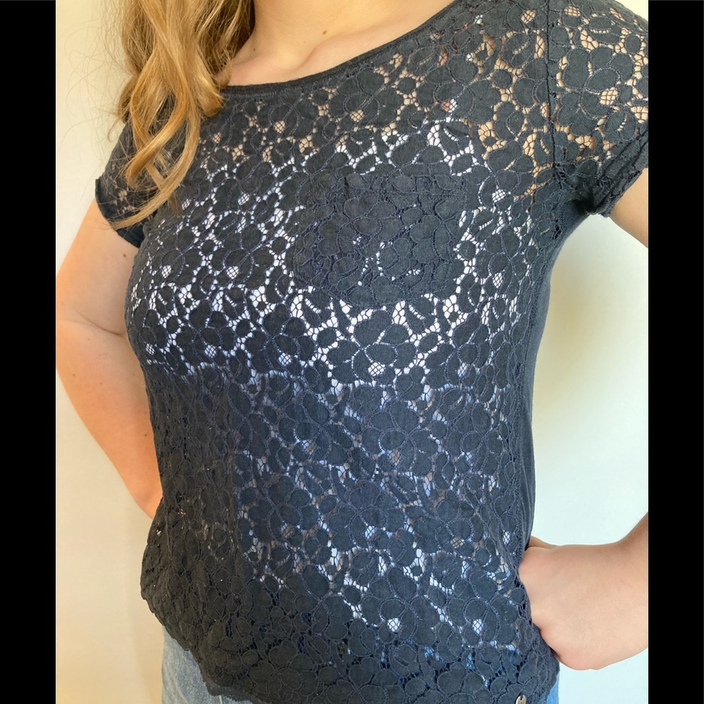 Blue Abercrombie and Fitch Shirt